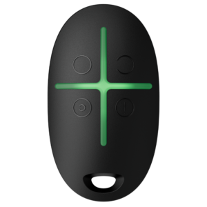 En udstilling af en sort Ajax SpaceControl